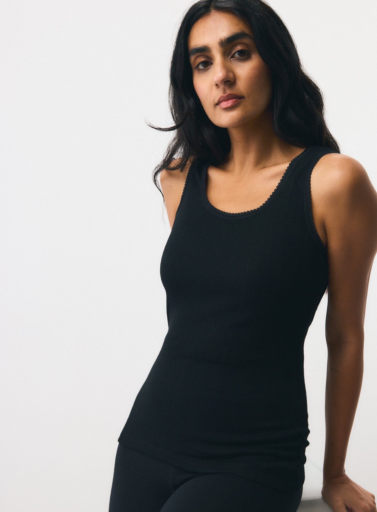 Charcoal & Grey Thermal Vest 2-Pack M - Image 1 thumbnail